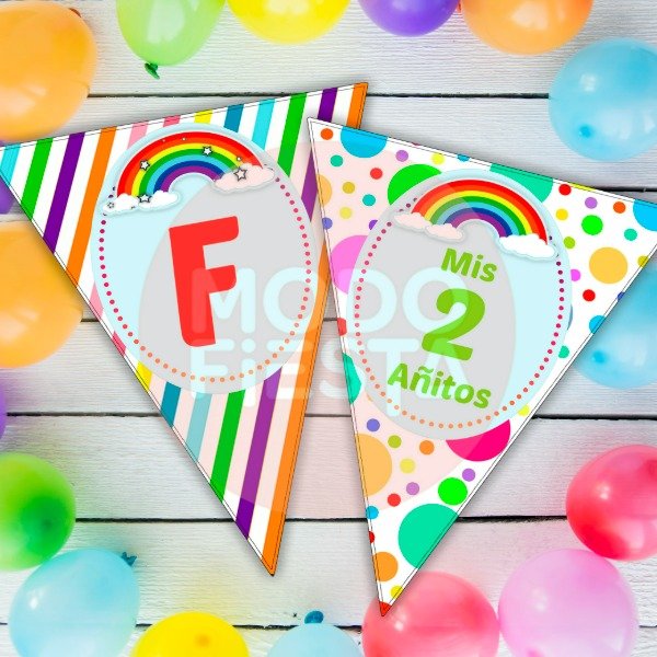 Producto - Banderín Arcoiris