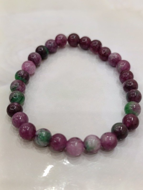 Producto - Pulsera Ágata sandía 6mm