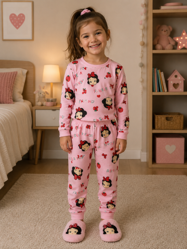 Producto - Pijama frizado con polar por dentro Blancanieves