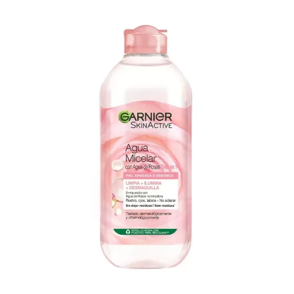 Producto - AGUA MICELAR GARNIER - C/AGUA DE ROSAS - 400ML
