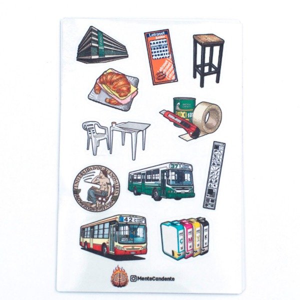 Producto - Stickers FADU