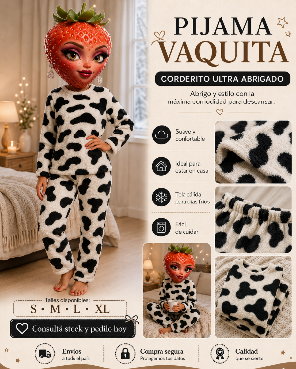 Producto - Pijama de Vaquita