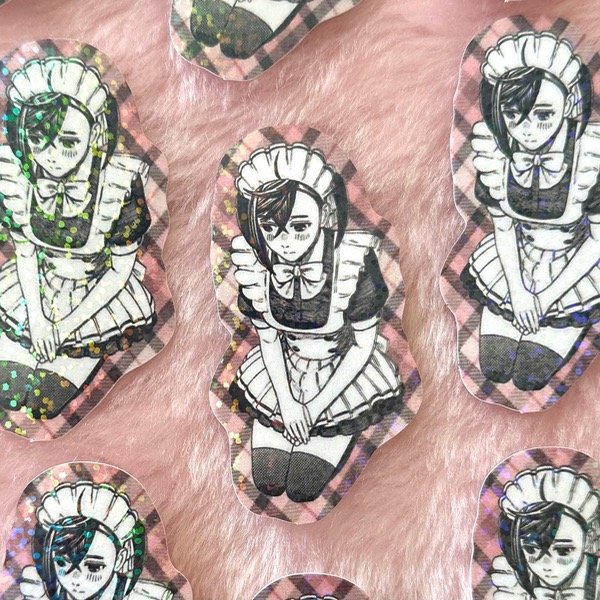 Producto - Sticker Momo maid