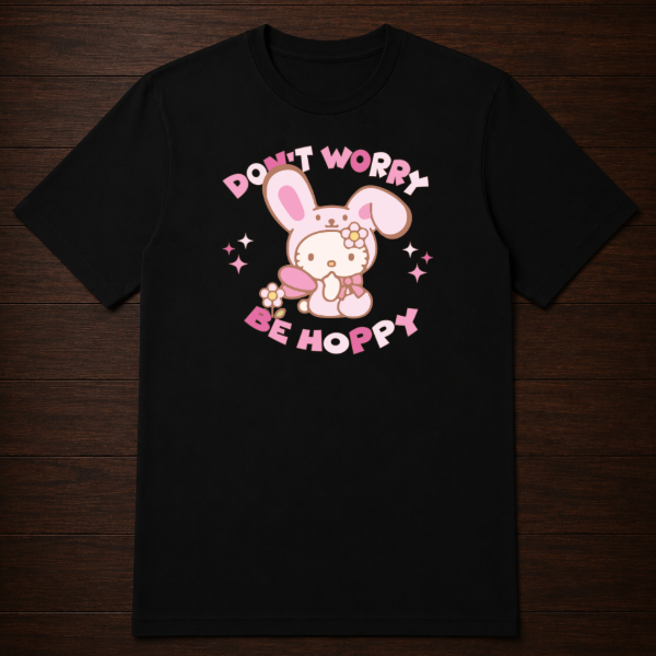 Producto - Remera - Dont worry, be hoppy (Kitty) - 0