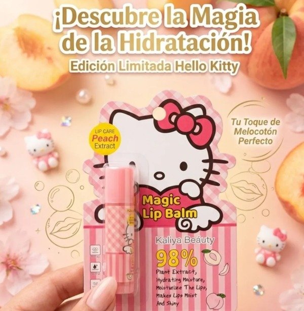 Producto - LB10625 LABIAL  MAGIC LIP BALM  HELLO KITTY