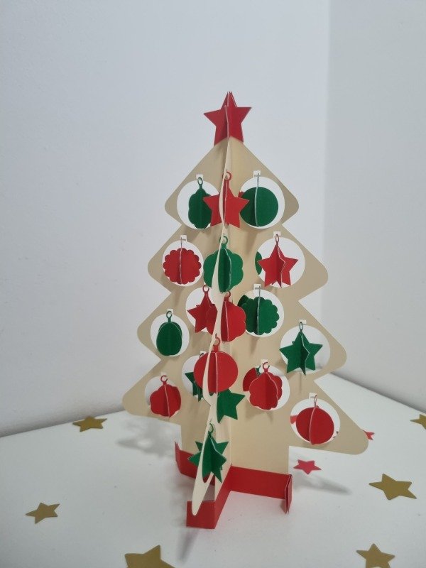 Producto - Arbolito de Navidad Rojo y Verde