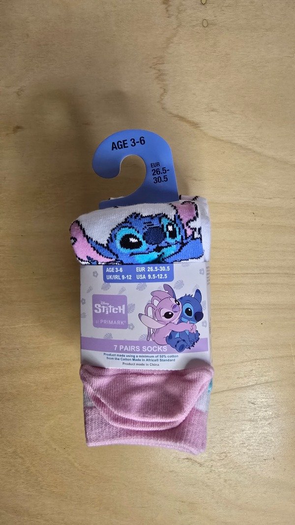 Producto - Medias - Stich - Pack x7