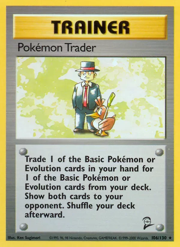 Producto - Pokemon Trader 106/130 Base Set 2