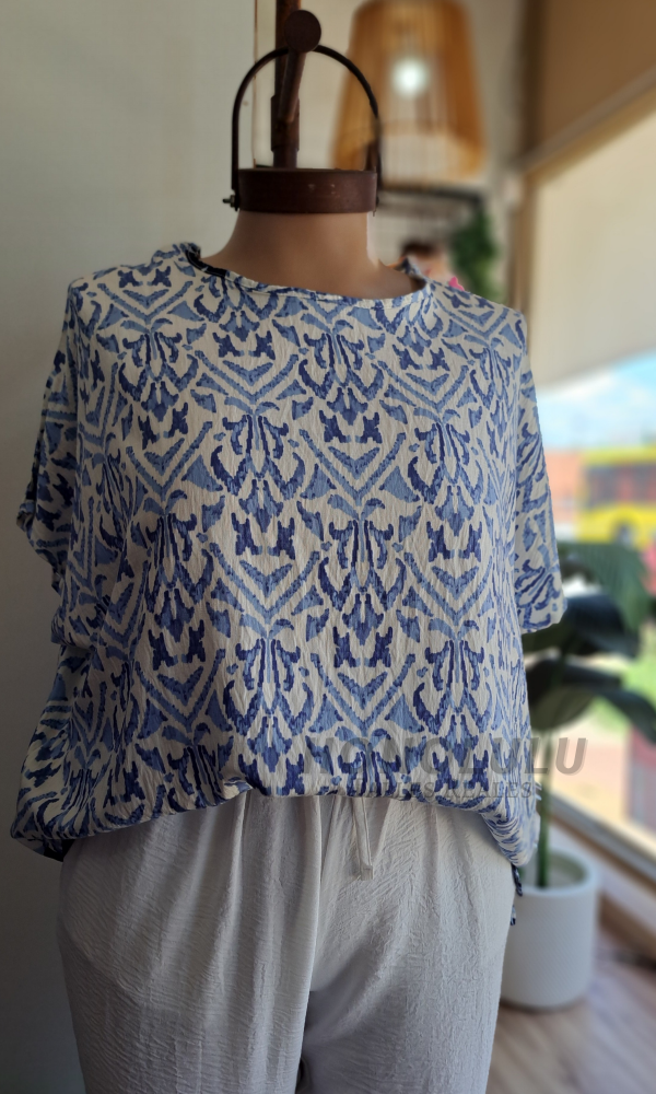 Producto - Blusa Celeste