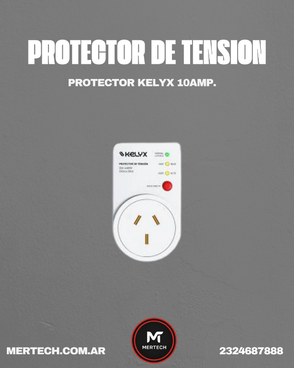 Producto - Protector Kelyx 10A 220V Surge Protection 165-255V (7466)