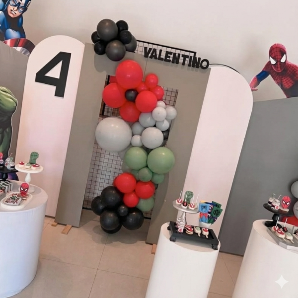 Producto - Panel Arco Recto Amarillo Pastel