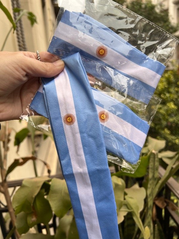Producto - 2 vinchas argentina