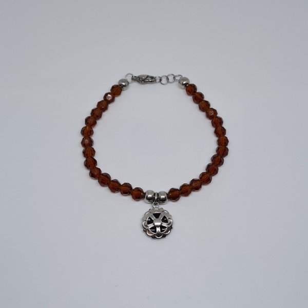 Producto - Pulsera bordo con dije