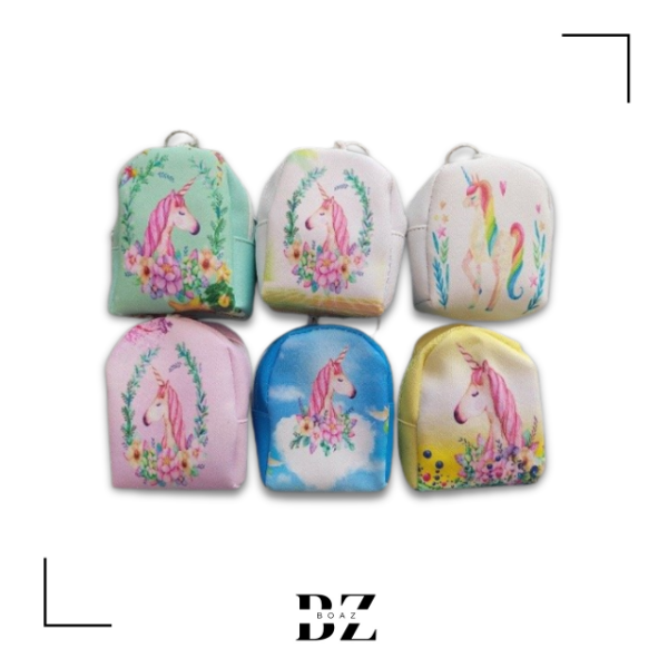 Producto - MONEDERO X 12 DIBUJO UNICORNIO 1257-16