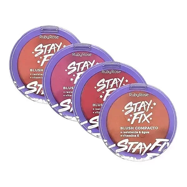 Producto - Rubor compacto Stay Fix - Ruby Rose