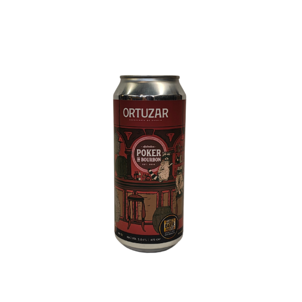 Producto - Ortuzar Poker Bourbon x 473 ml.