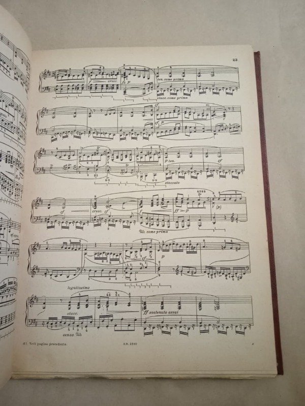 Producto - L. Beethoven sonatas para piano - Ricordi 1920 Tapa dura - 1