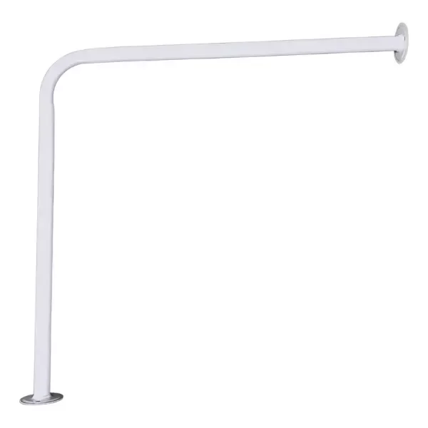 Producto - Barral Agarradera Baño Discapacitado Piso Pared En L - 0