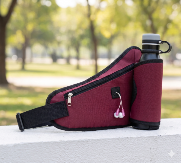 Producto - RIÑONERA RUNNING - BORDO
