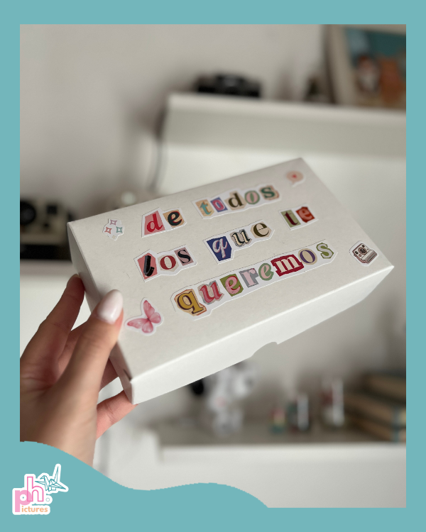 Producto - caja box personalizada para regalo