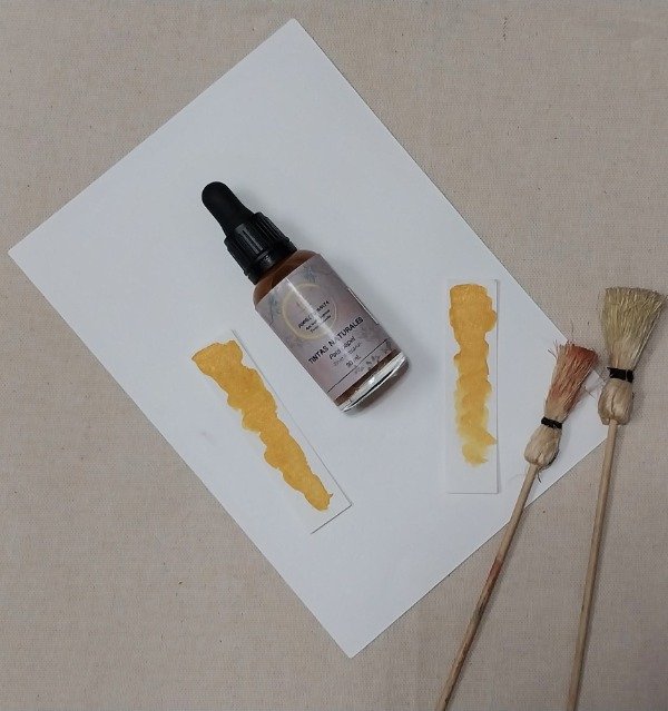 Producto - TINTAS NATURALES METALIZADAS- TINTA AMARILLA/ORO - TNM13 - 0