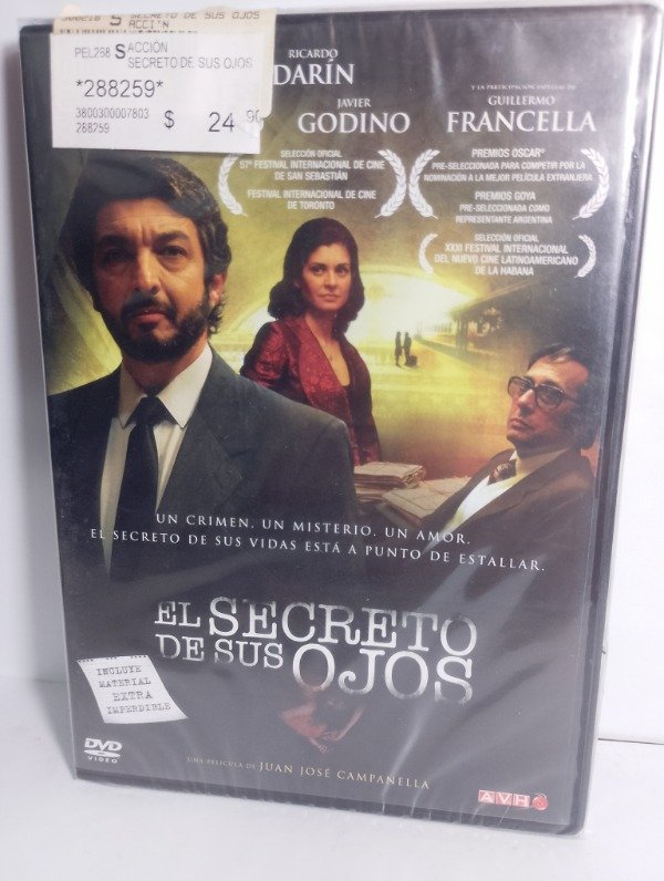Producto - El secreto de sus ojos (2009) - DVD