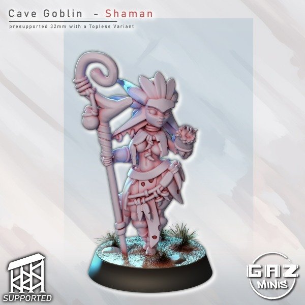 Producto - Goblin chamán de las cavernas