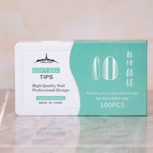 Producto - TIPS SOFT GEL PARIS NIGHT ALMENDRA MINI DEL 0 AL 9 500Unid