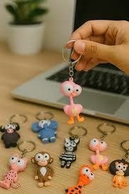 Producto - Llavero de Silicona con Formitas Animalitos 6226