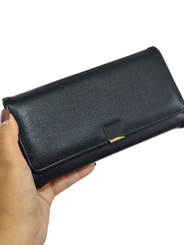 Producto - Billetera importada negra cuadrado