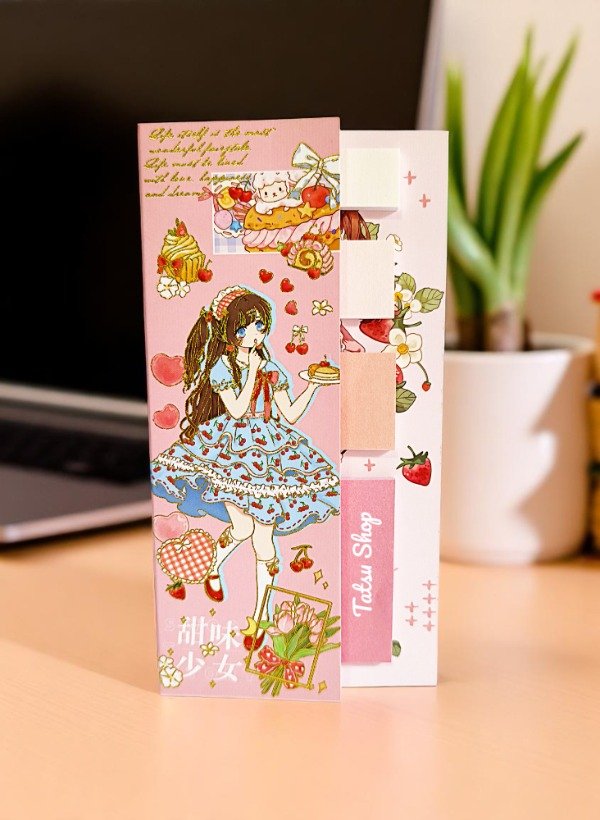 Producto - Notas Adhesivas Cute Girl Anime