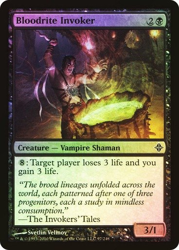 Producto - Bloodrite Invoker Foil  Rise of the Eldrazi