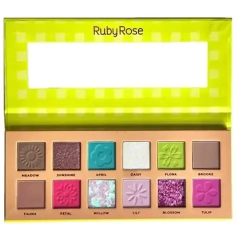 Producto - paleta de sombra spring breeze - RUBY ROSE