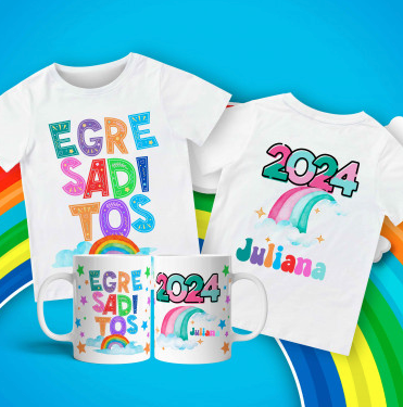 Producto - Set Remera y Taza Egresaditos