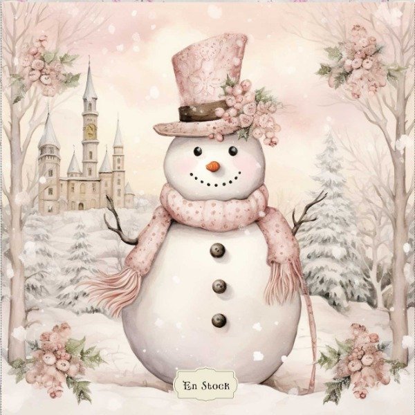 Producto - Frente en Razo de 48x48cm Snow Ball