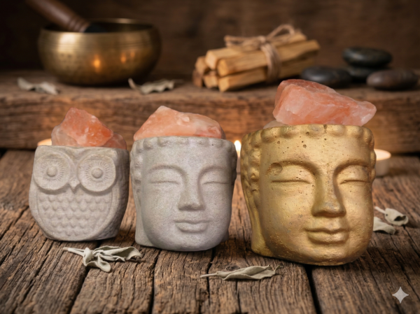 Producto - Lampara de sal Buho/Buda Nro 10