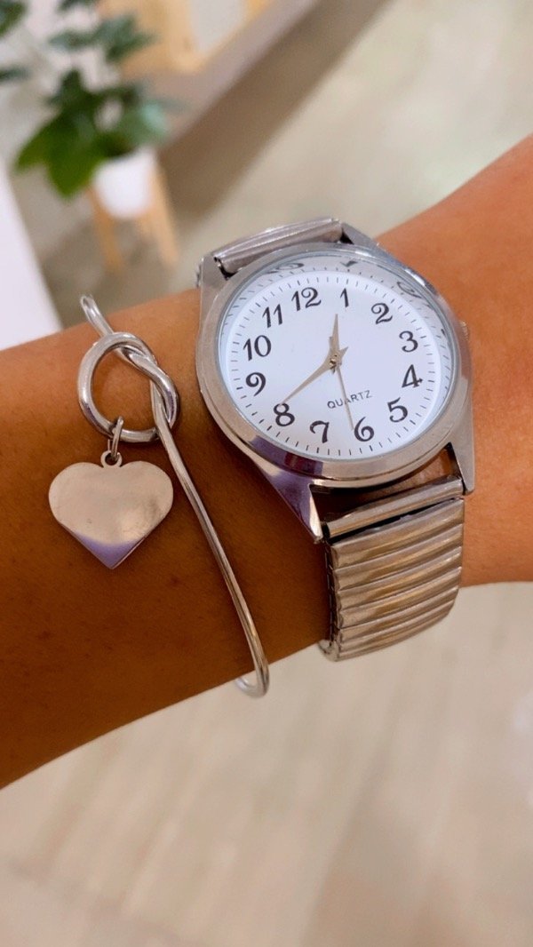 Producto - Reloj lili ( malla elastica de metal )