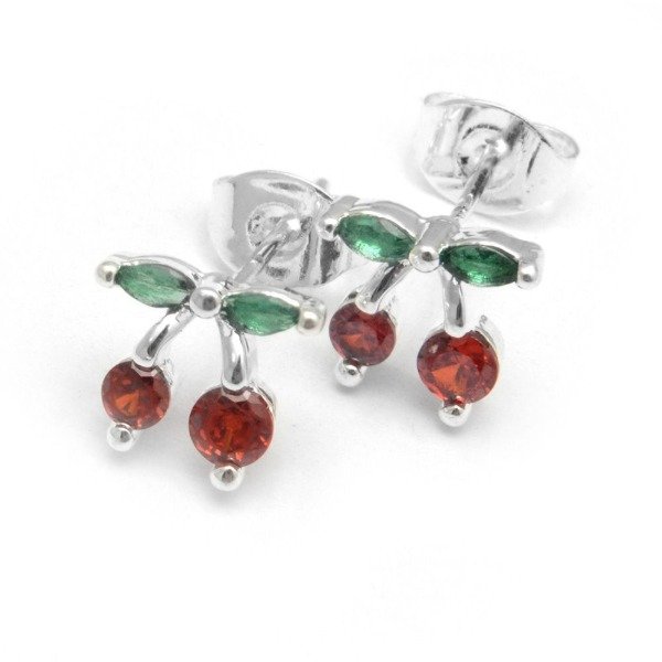 Producto - Aros Cherry Plateado