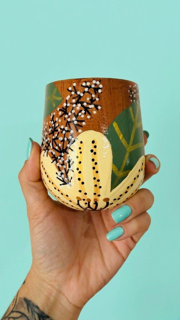 Producto - Mates pintados Flores