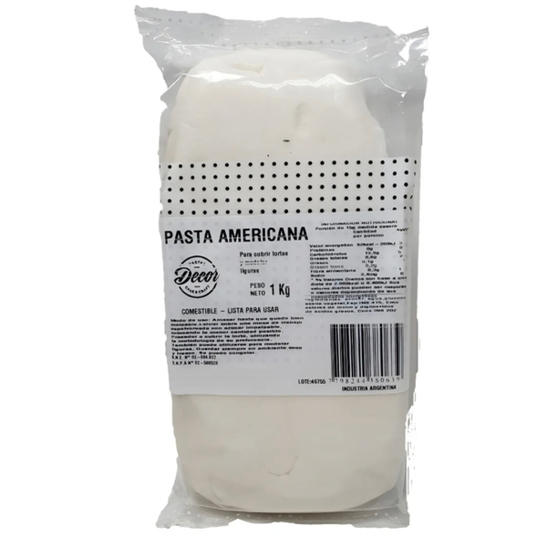 Producto - Pasta Americana Decor 1kg