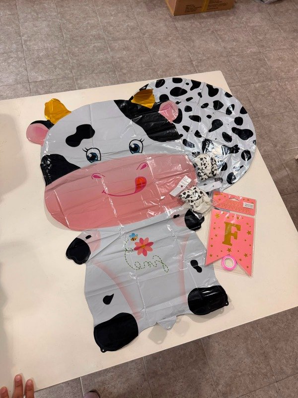 Producto - Globos vaca margarita 60cm - 0