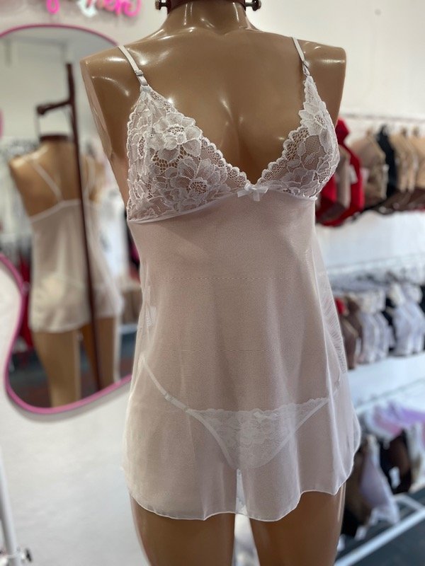 Producto - BABY DOLL CAMILA (blanco)