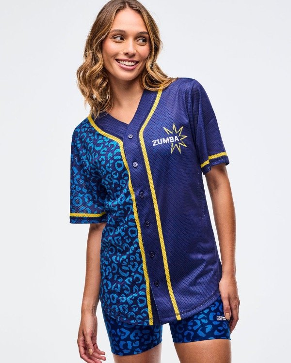 Zumba Sparkle V-Neck Mesh Top-S Zumba Felsők