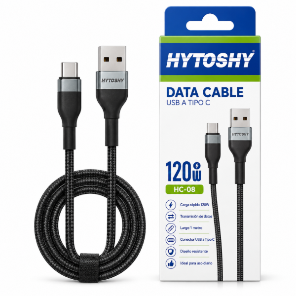 Producto - Cable Tipo C 120w HYTOSHY - 0