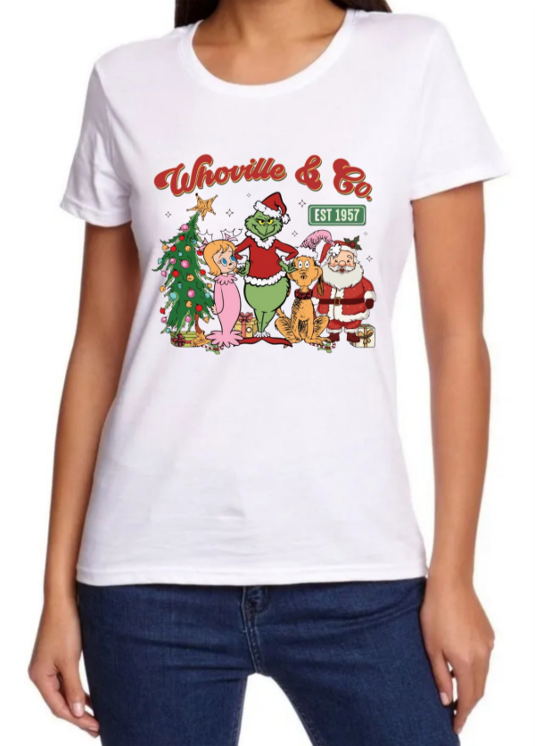 Producto - Remera Mujer Grinch Navidad 2