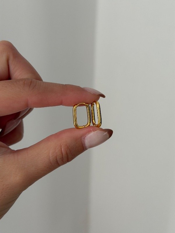 Producto - Argollas doradas square - 1