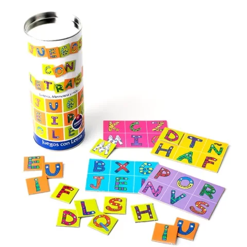 Producto - Juego con letras - Loterias Bingo - 6 Juegos Distintos