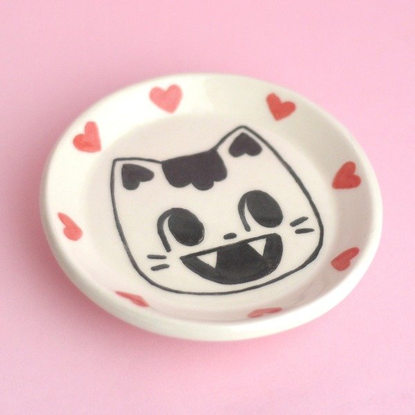 Producto - Platito Gatito Enamorado