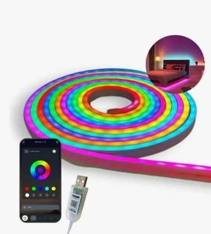 Producto - Luz de neón flexible con control - 3/5 mt. - 2