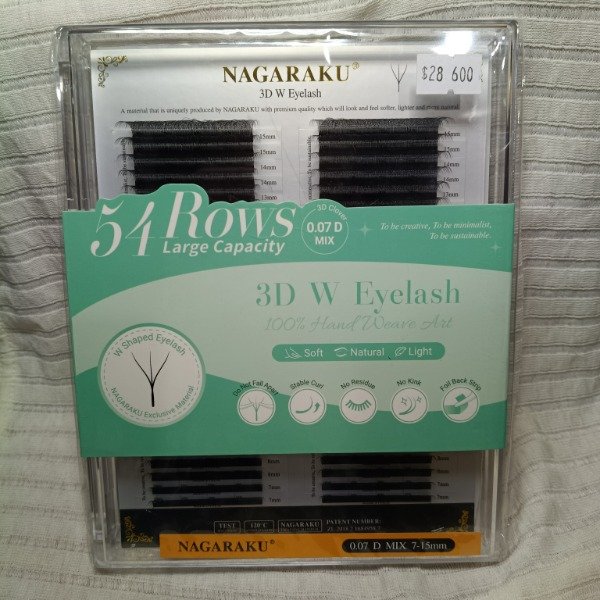 Producto - Pestañas Pelo x pelo 3D W 0.07 D MIX